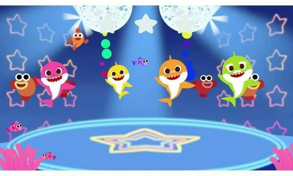 Baby „Mažasis ryklys: dainuok ir maudykis vakarėlis“ – „Nintendo Switch“.