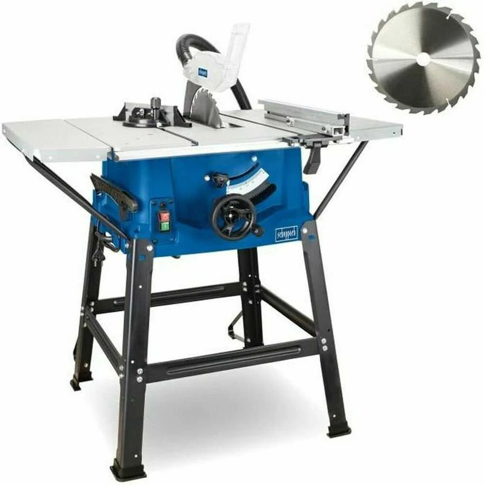 Scheppach Staklės diskinio pjovimo HS100S + stalas ir papildomas diskas