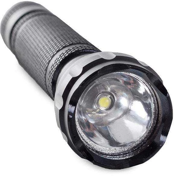 Taktinis žibintuvėlis su LED