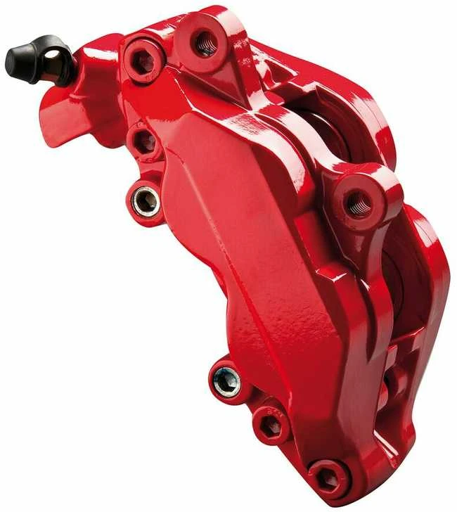 Rinkinys dažymui Foliatec 2160 RACING stabdžių suportai 3 dalys Raudon