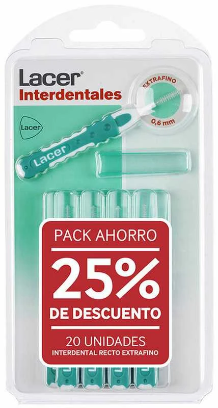 Lacer EXTRA-FINE ANGULAR INTERDENTAL #Assorted 2 x 10 units