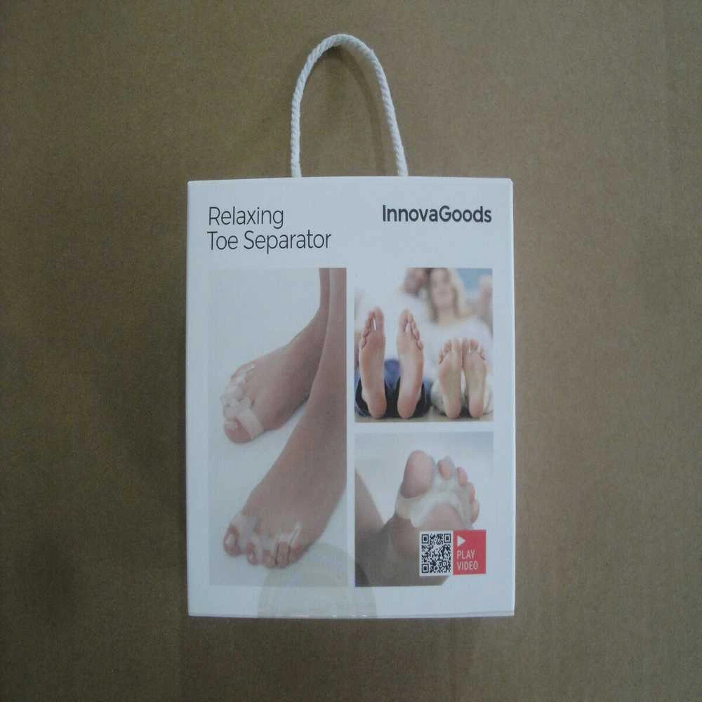 „InnovaGoods“ atpalaiduojantys pirštų skirtuvai, 2 vnt.