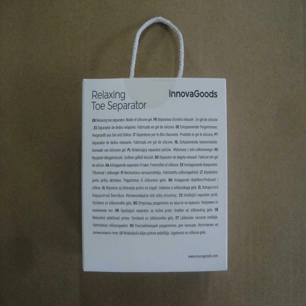 „InnovaGoods“ atpalaiduojantys pirštų skirtuvai, 2 vnt.