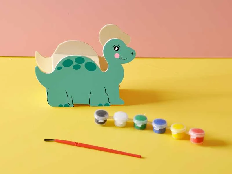 Pasidaryk pats taupyklė vaikams "Dinozauras"