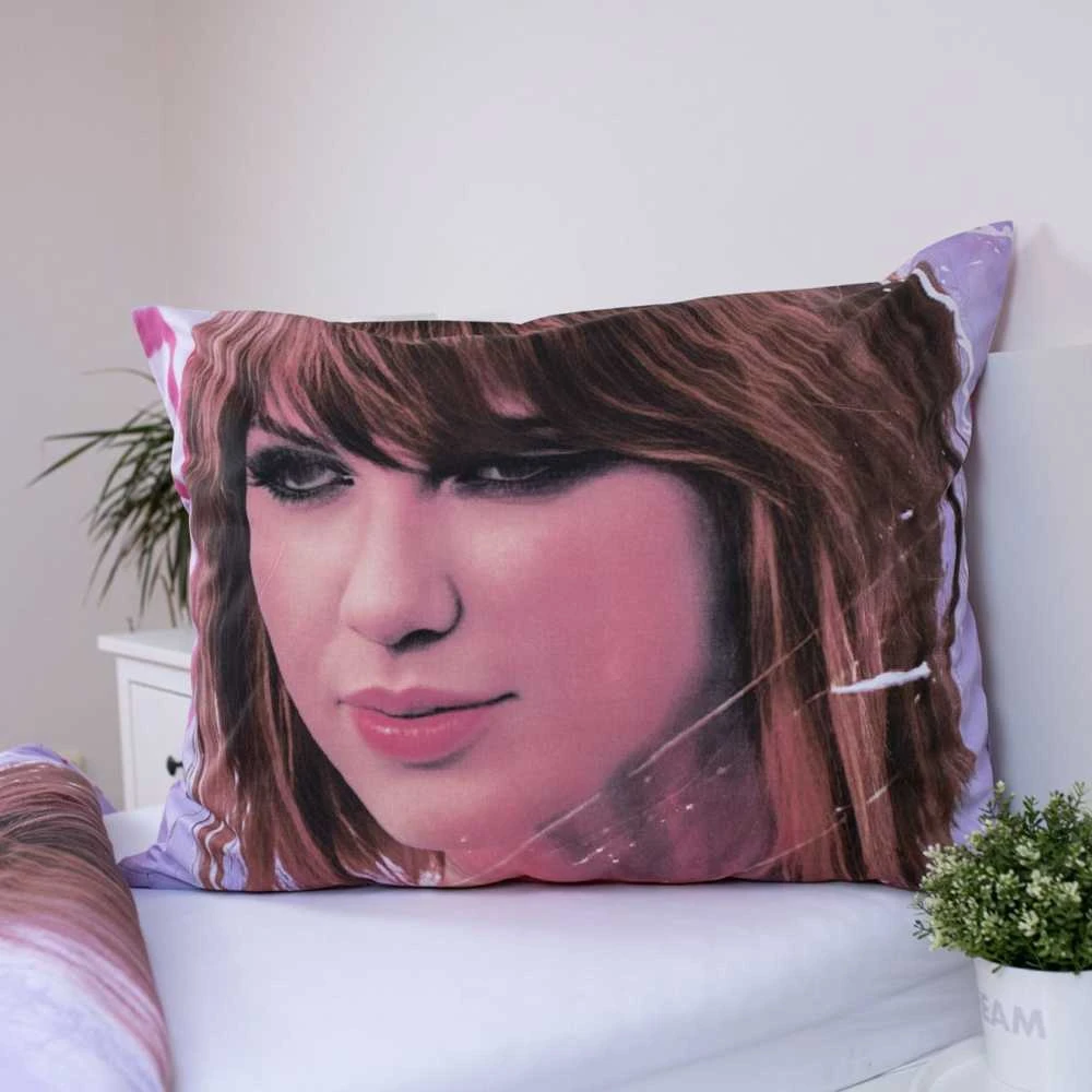 Patalynė bawełniana 140x200 Swiftie Szybki rožinė poszewka 70x90 JF24
