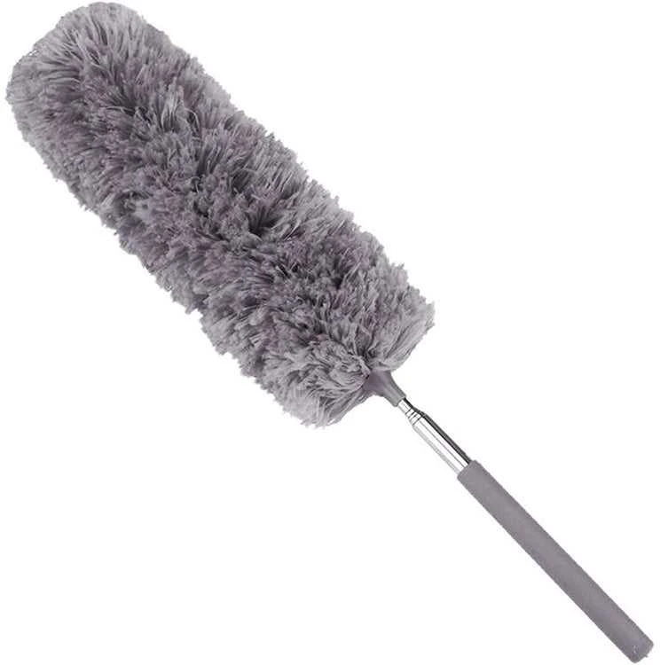 Teleskopinė mikropluošto dulkių šluotelė 35-83 cm, pilka