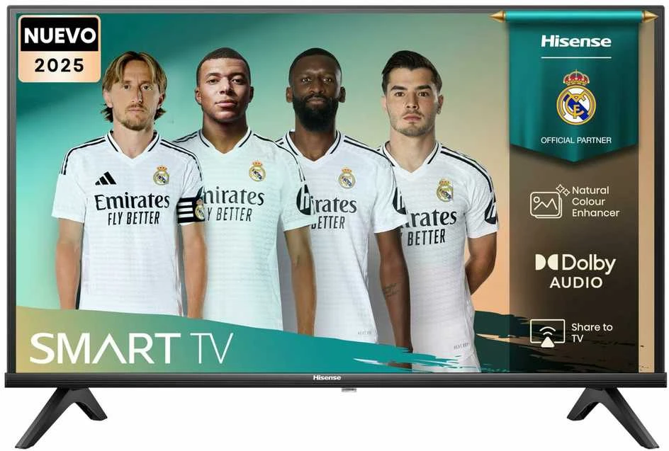 Televizorius Hisense HD Smart TV | 32A4Q | 32" | Smart TV | VIDAA OS | HD | Juodas