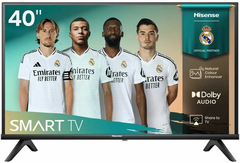 Televizorius Hisense FHD Smart TV | 40A4Q | 40" | Smart TV | VIDAA OS | FHD | Juodas
