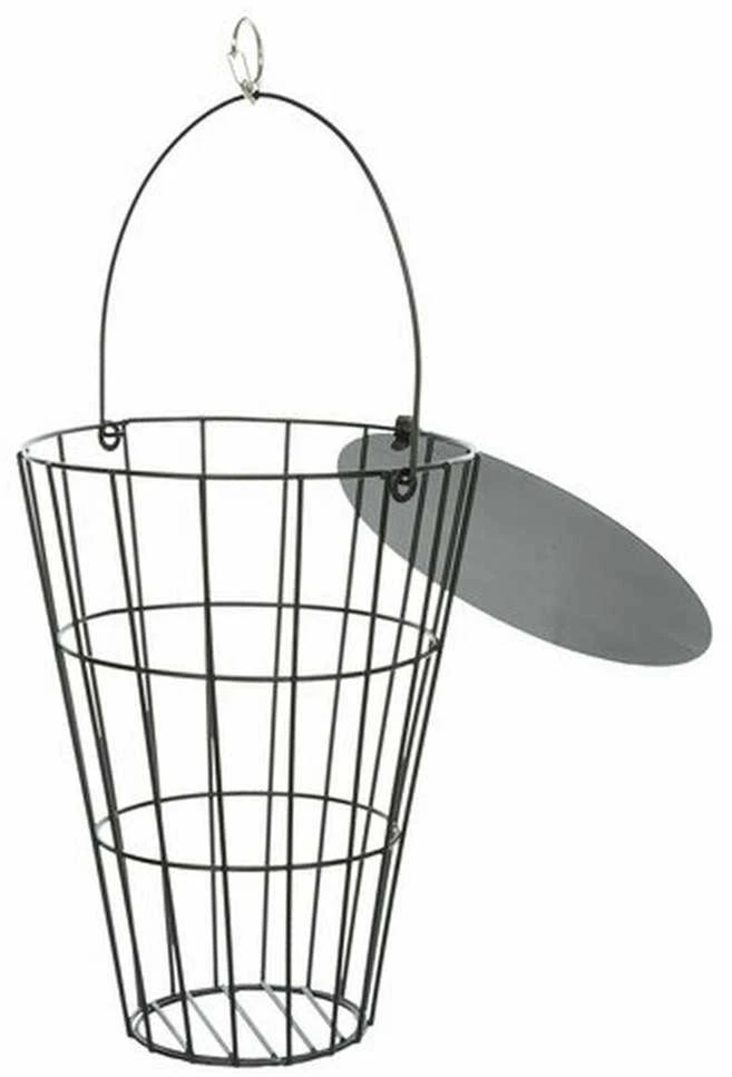 Trixie Pakabinamas šieno laikiklis, metalinis, 21 cm, su dangteliu