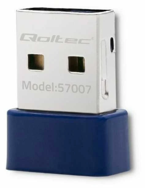 QOLTEC Wireless Mini Bluetooth USB WiFi adapteris