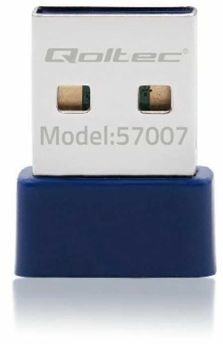 QOLTEC Wireless Mini Bluetooth USB WiFi adapteris