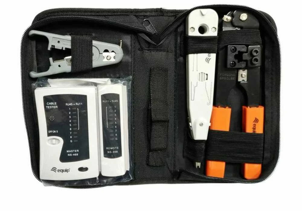 Equip 129503 kabelių užspaudimo replės Įrankių rinkinys Multi spalvos