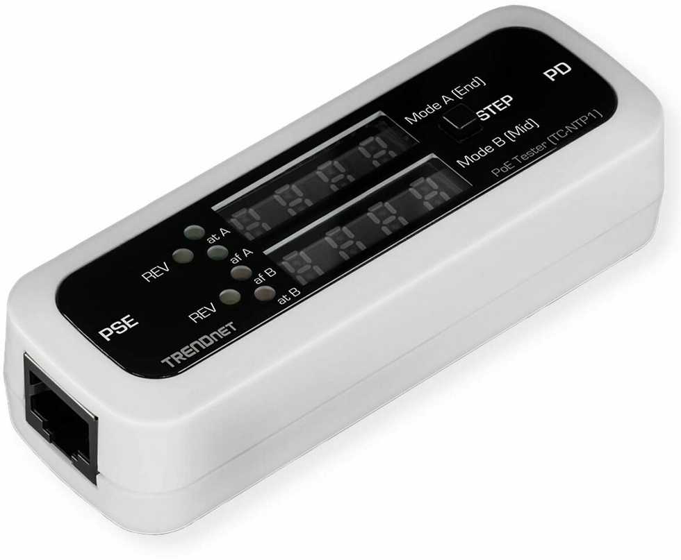 TRENDnet Trendnet TC-NTP1 tinklo analizatorius Juodas