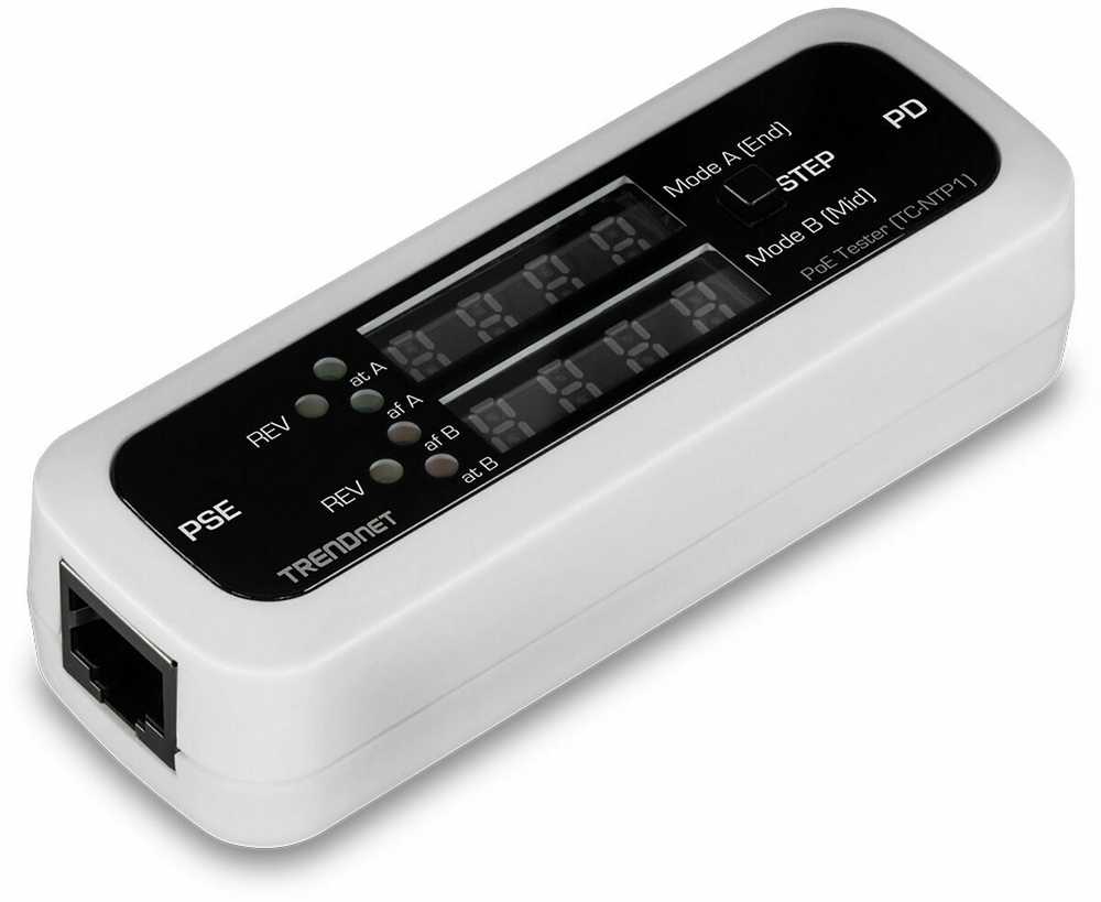 TRENDnet Trendnet TC-NTP1 tinklo analizatorius Juodas