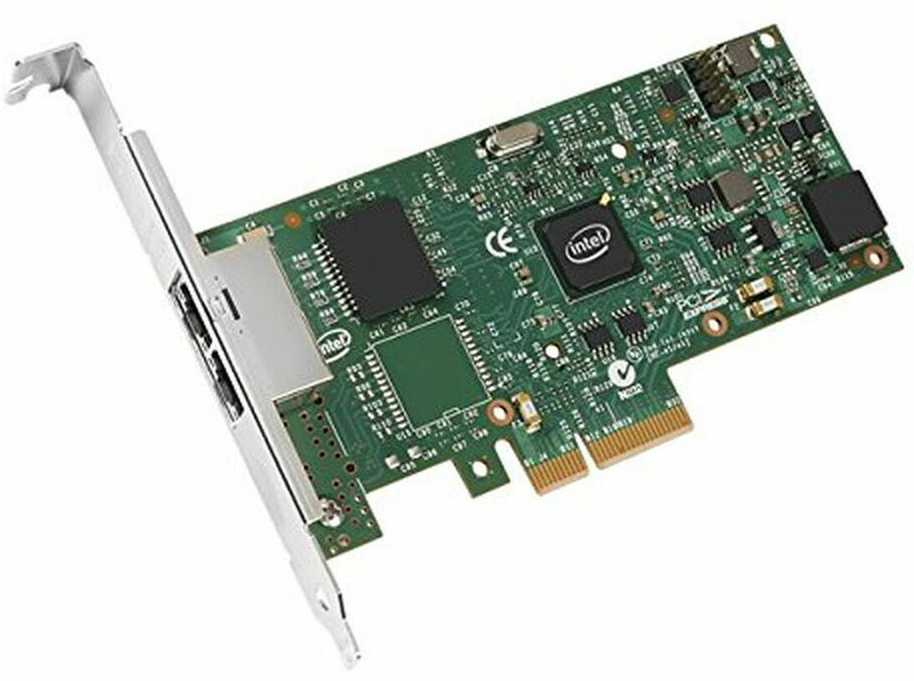 INTG INTEL Ethernet serverio adapteris I350-T2V2 dėžutėje