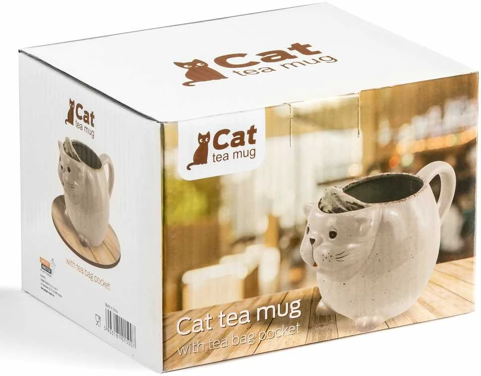 „Tomcat“ puodelis su arbatos kišenėle