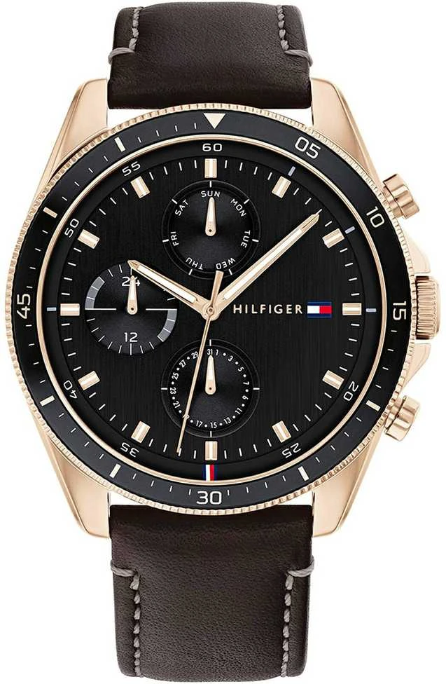 Vyriškas laikrodis TOMMY HILFIGER 1791836 PARKER (zf041c) + BOX