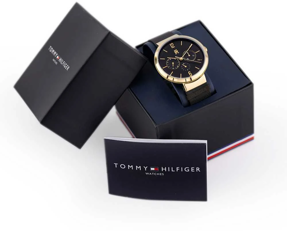 TOMMY HILFIGER MOTERIŠKAS LAIKRODIS 1782588 - Iris (zf607a) + DĖŽUTĖ