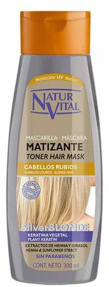 Naturaleza Y Vida Tonizuojanti plaukų kaukė Skirtas šviesiems plaukams 300ml