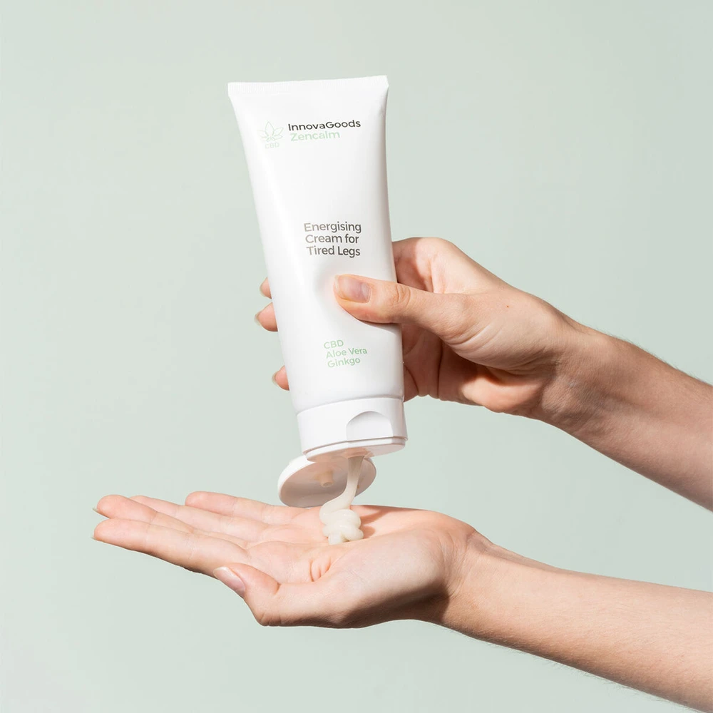 Tonizuojantis kremas pavargusioms kojoms CBD Zencalm InnovaGoods 200 ml
