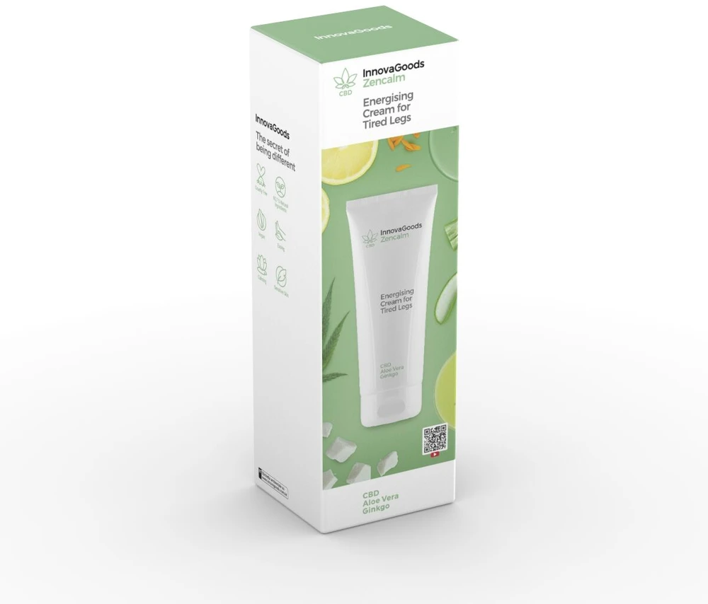 Tonizuojantis kremas pavargusioms kojoms CBD Zencalm InnovaGoods 200 ml