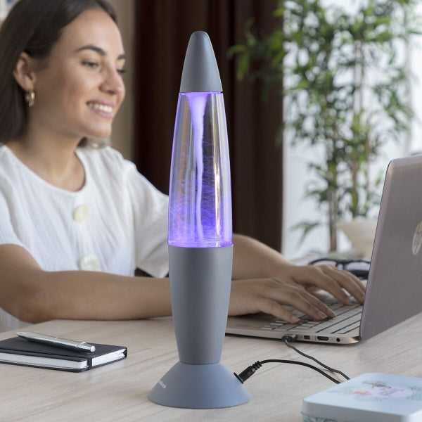 „InnovaGoods“ spalvinga dekoratyvinė LED lempa „Tornado“