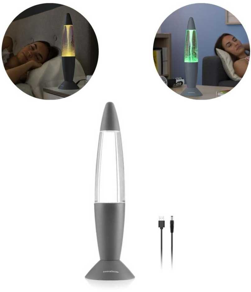 „InnovaGoods“ spalvinga dekoratyvinė LED lempa „Tornado“