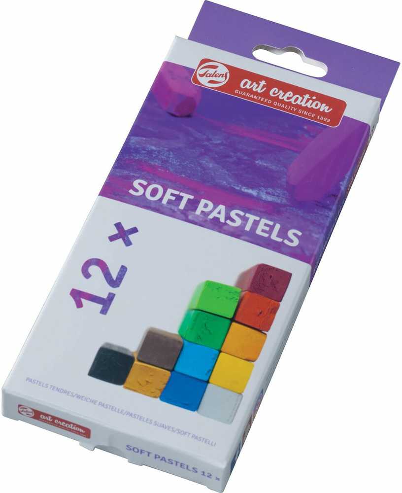 12 Minkštų Pastelių Rinkinys - Asortimentas - Royal Talens