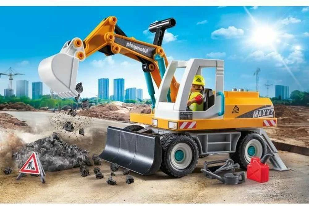 Playmobil Action Heroes 71749 didelis ekskavatorius