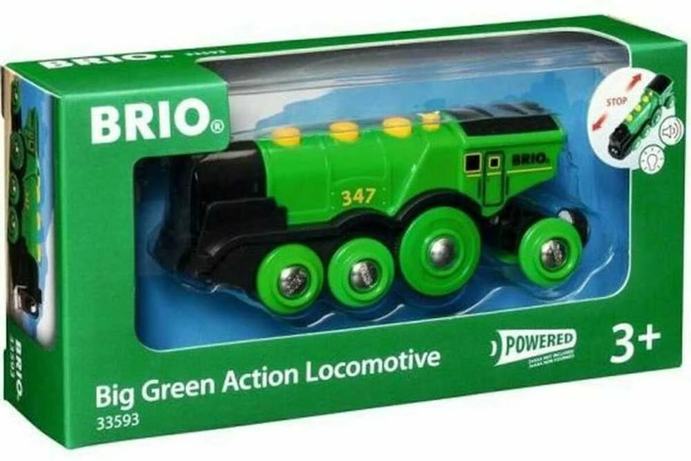 Ravensburger Brio Geležinkelis BRIO didelis garvežys, žalias 33593