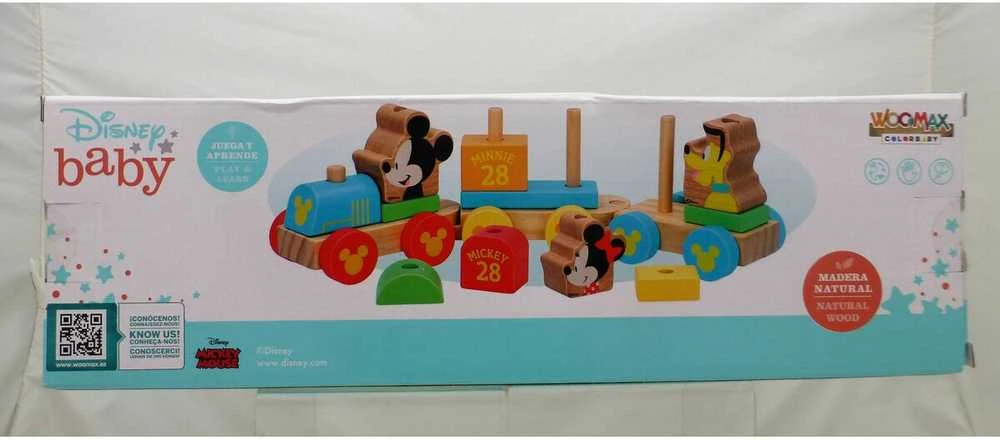 Woomax Traukinys Mickey & Minnie 14 pcs 34 cm (18+ mėnesių)