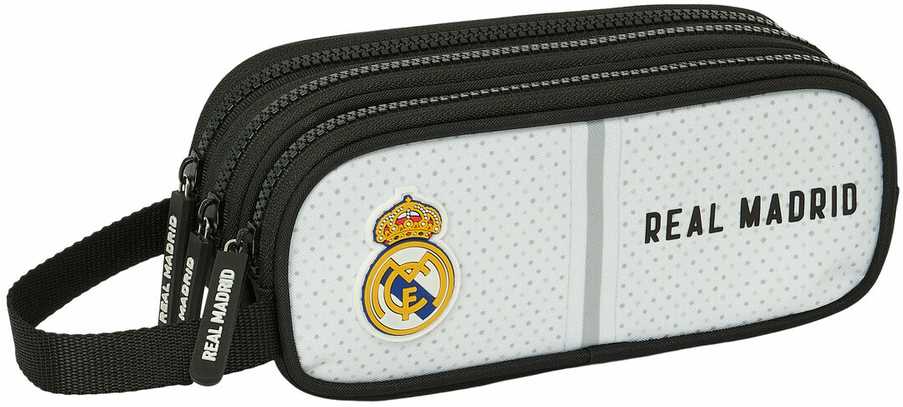 Safta Real Madrid Trikampė užtrauktuku, ideali 5-14 metų vaikams, patogi ir universali, kokybė ir