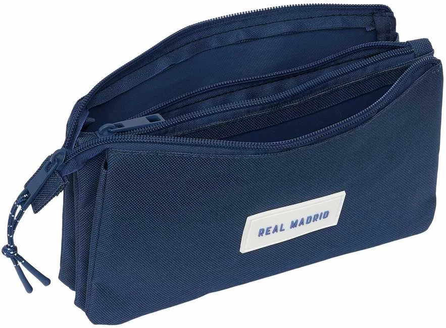 Safta Trigubas penalas Real Madrid C.F. Tamsiai mėlyna 22 x 12 x 3 cm