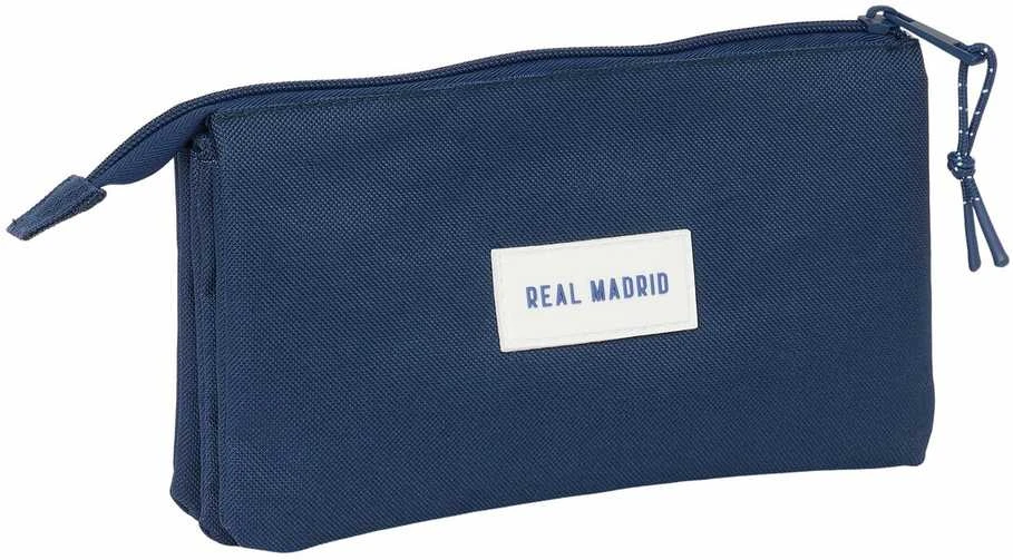 Safta Trigubas penalas Real Madrid C.F. Tamsiai mėlyna 22 x 12 x 3 cm