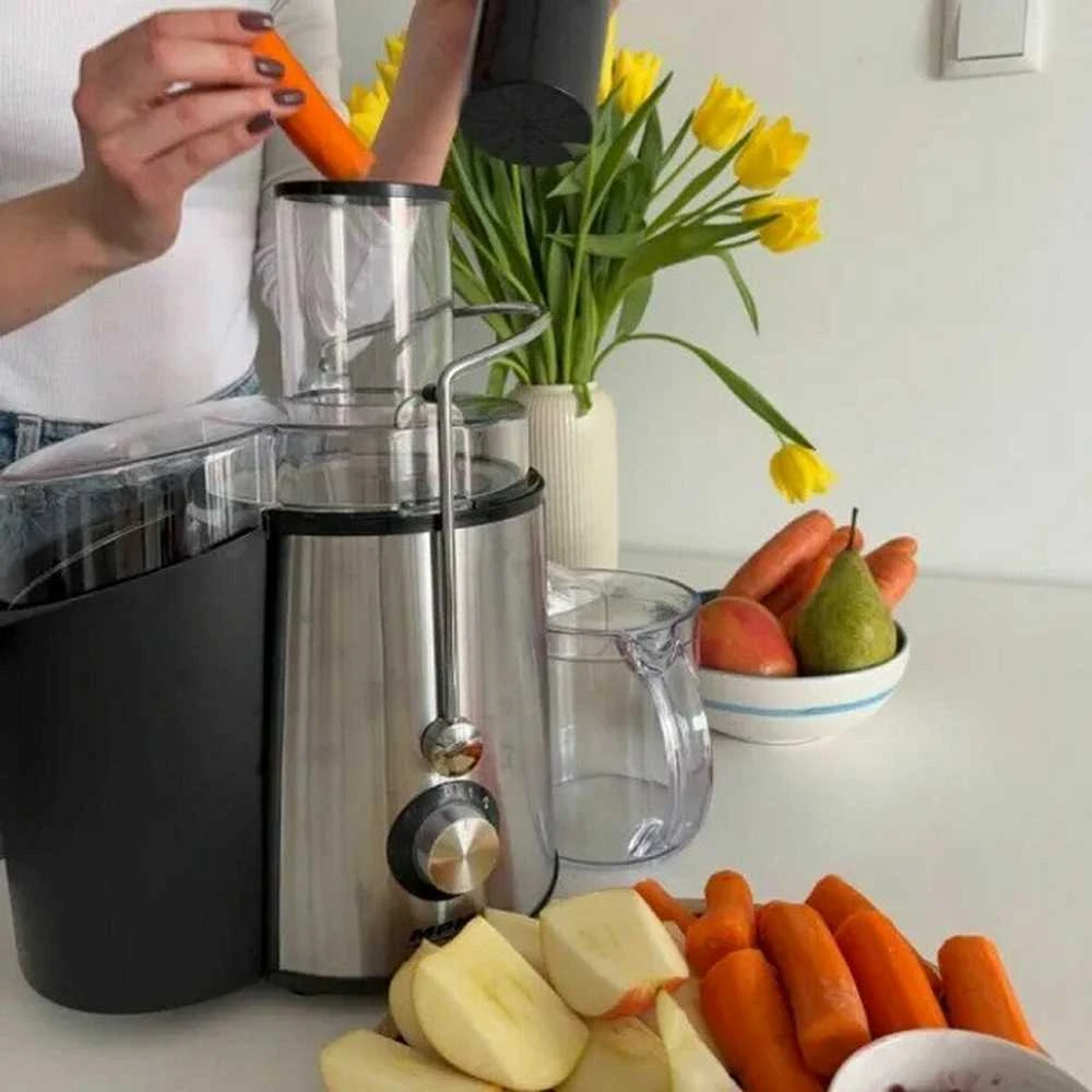 Sulčiaspaudė MPM MSO-18-M Juicer 1000 W Juodas, Sidabrinis