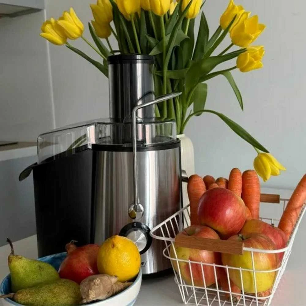 Sulčiaspaudė MPM MSO-18-M Juicer 1000 W Juodas, Sidabrinis
