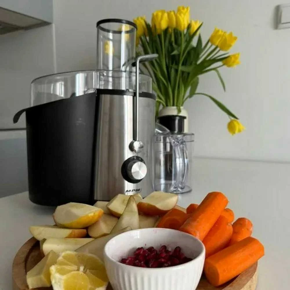 Sulčiaspaudė MPM MSO-18-M Juicer 1000 W Juodas, Sidabrinis