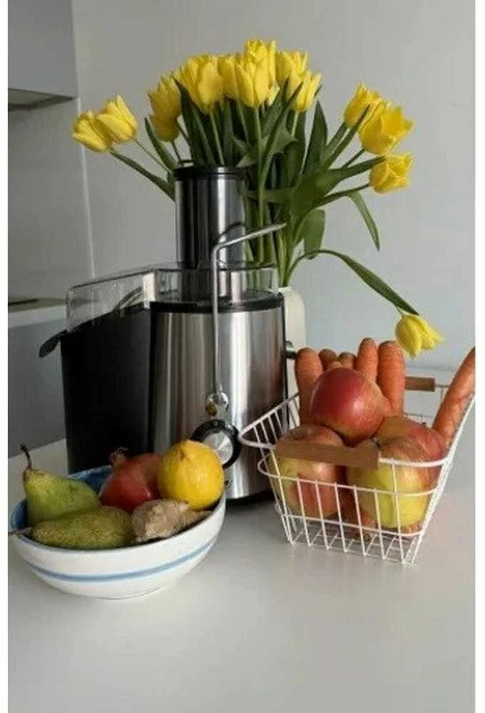 Sulčiaspaudė MPM MSO-18-M Juicer 1000 W Juodas, Sidabrinis
