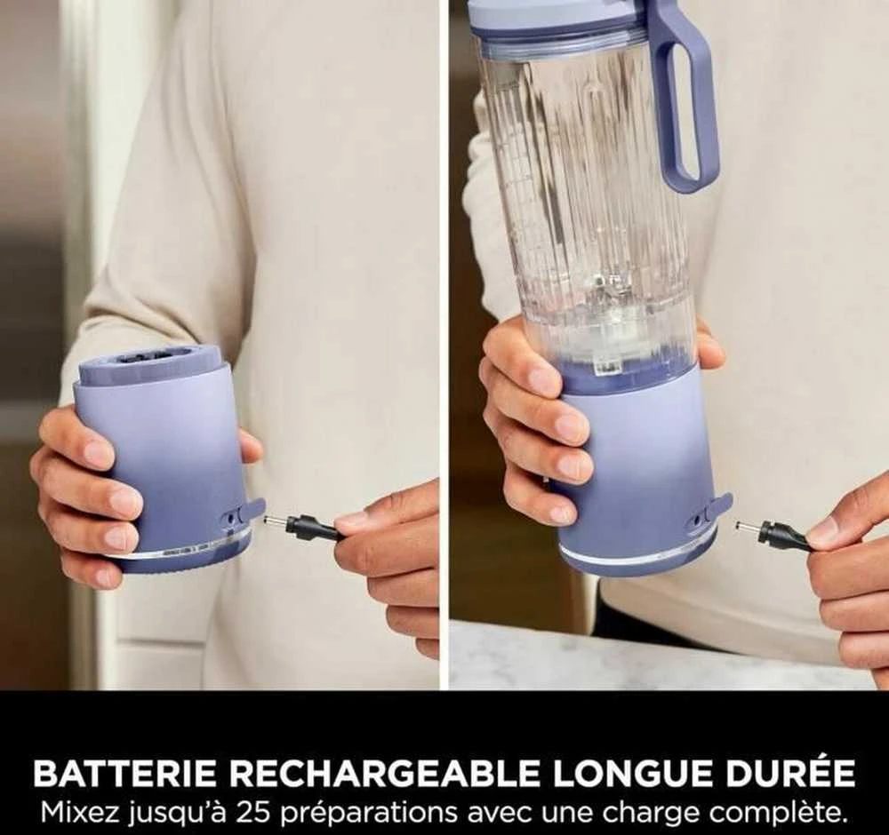 Belaidė kokteilinė Ninja Blast Max Cordless  BC251EULD, Lavender