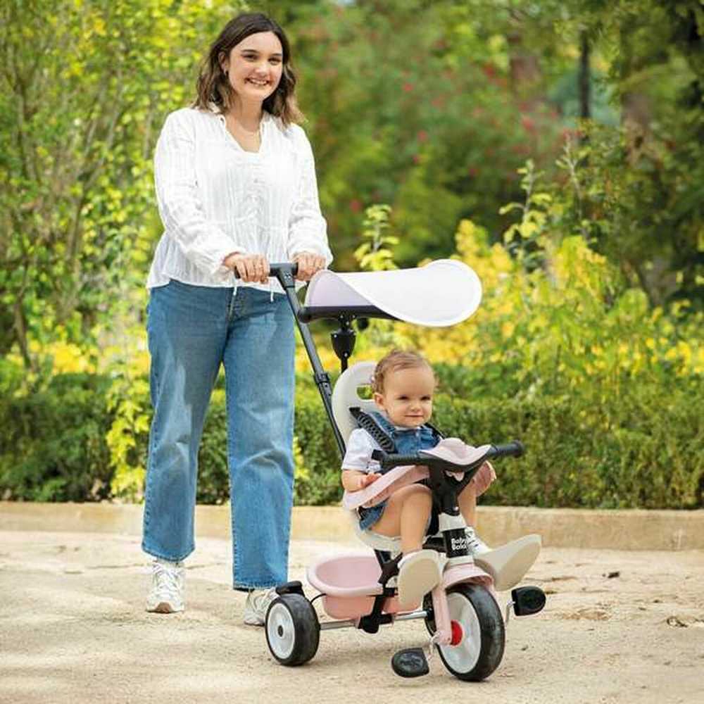 Triratis Smoby Paseo para bebés Rožinė