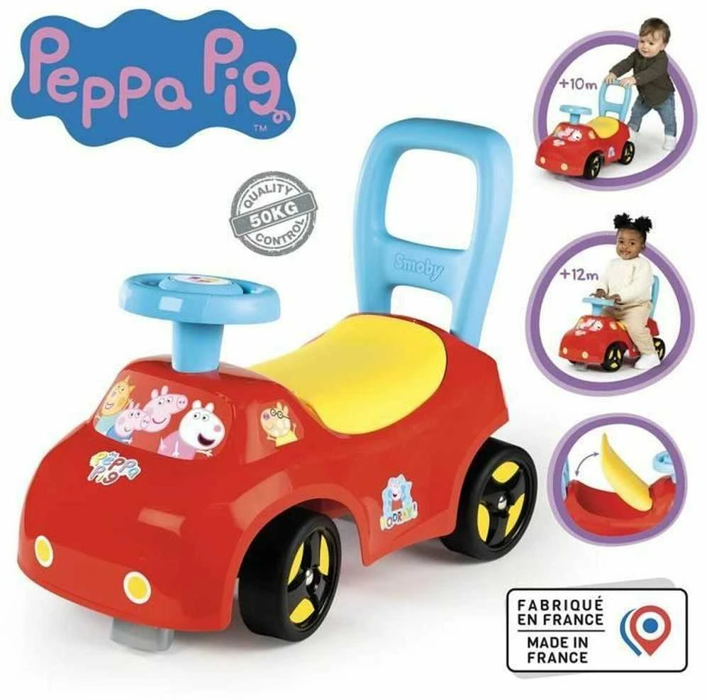 Smoby Peppa Pig automatinis važiavimas
