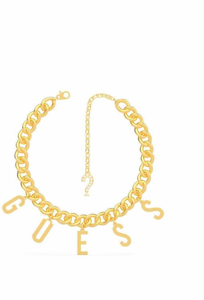 Biżuteria GUESS UBN20004. CHOKER, Kolor auksinė. Kobieta.