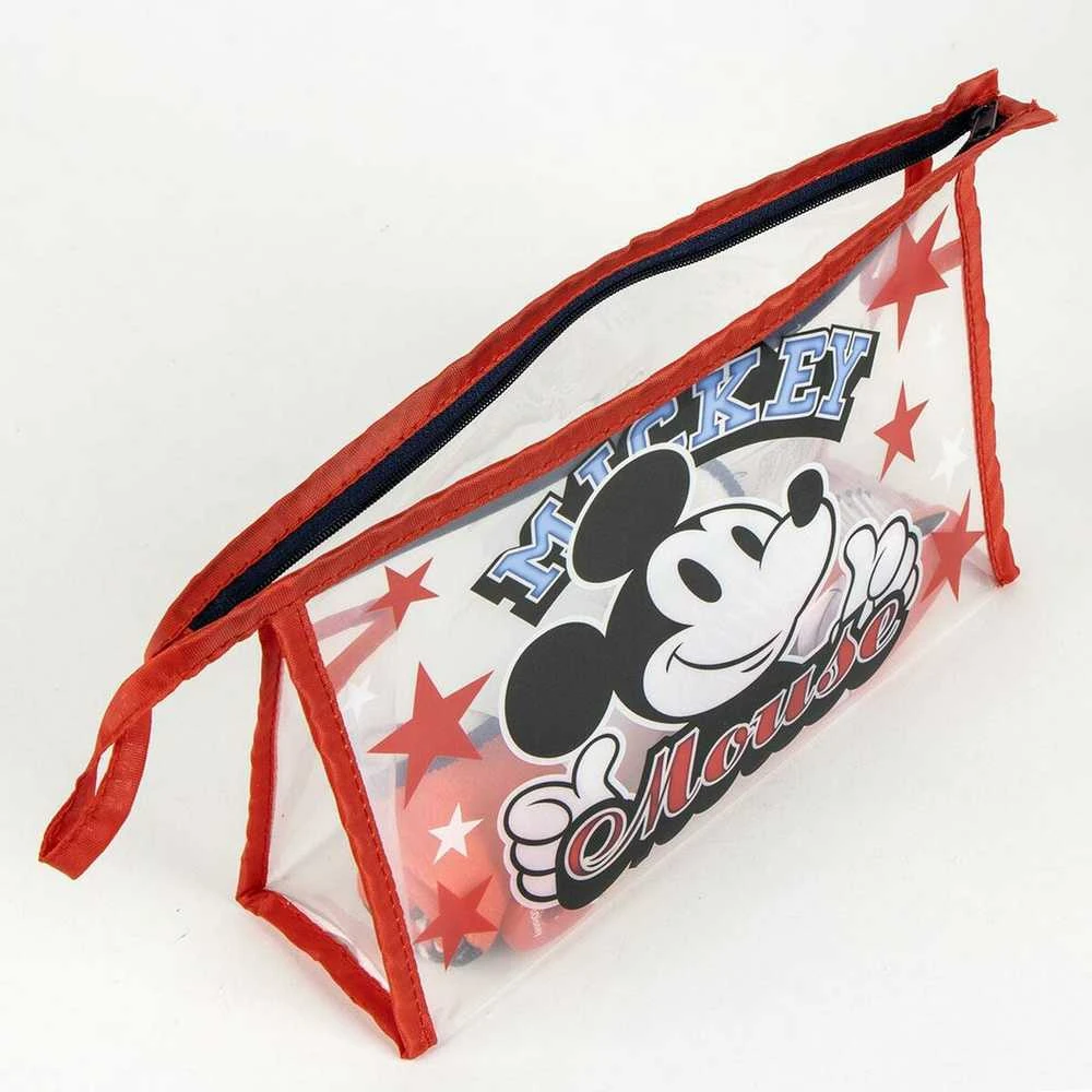 Tualeto krepšys su aksesuarais Mickey Mouse Raudona 23 x 15 x 8 cm