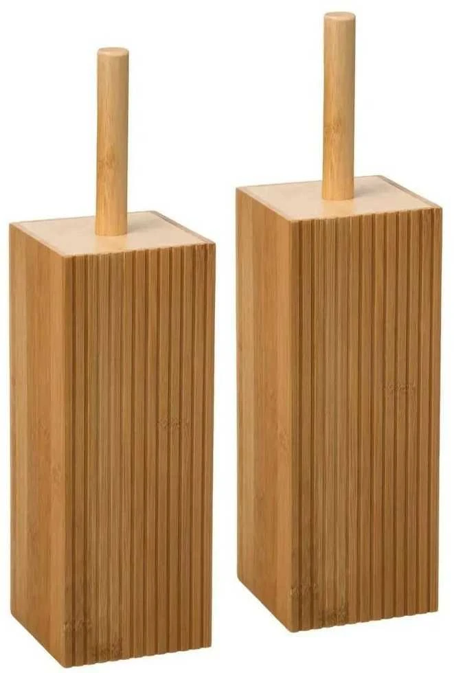 5five Simply Smart Bamboo Šepetys skirtas TERRE wc, su bambuko stovu