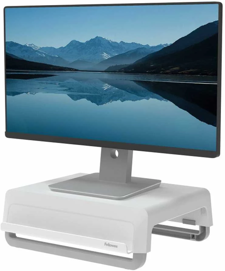 Fellowes | Breyta 2in1 Nešiojamas kompiuteris Carry Case/Nešiojamas kompiuteris Riser | 384 x 308 x 89 mm | Baltas