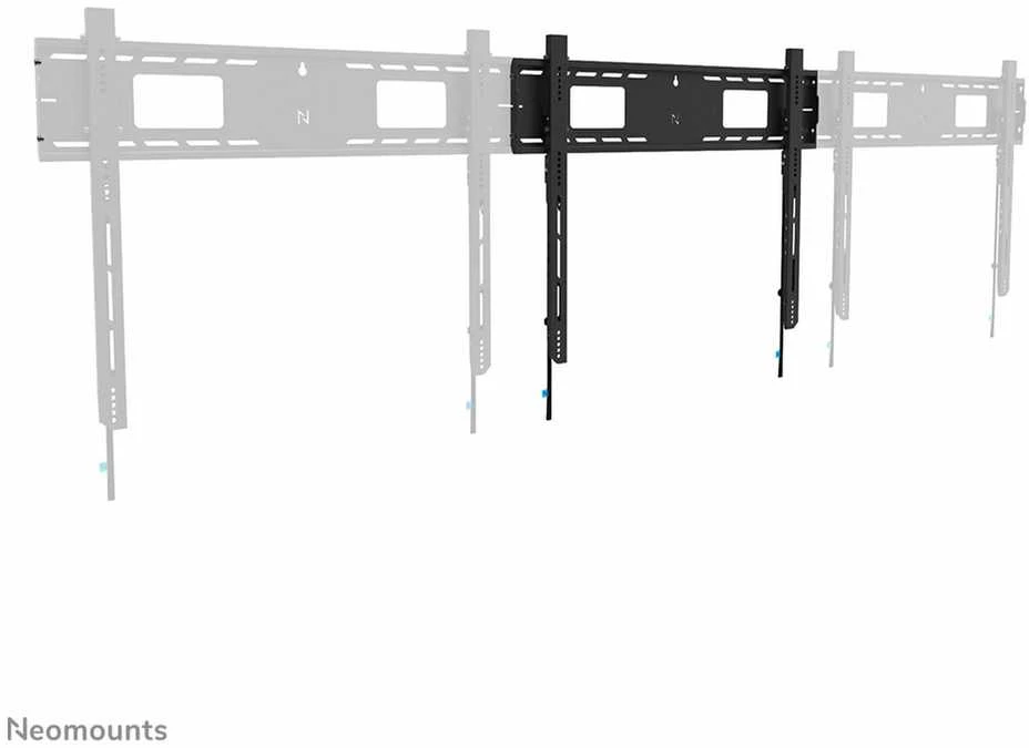 Laikiklis NEOMOUNTS LEVEL-750 WALL MOUNT (XL, 125 KG, KICKSTAND, LOCKABLE, CONNECTABLE, VESA 800X600)