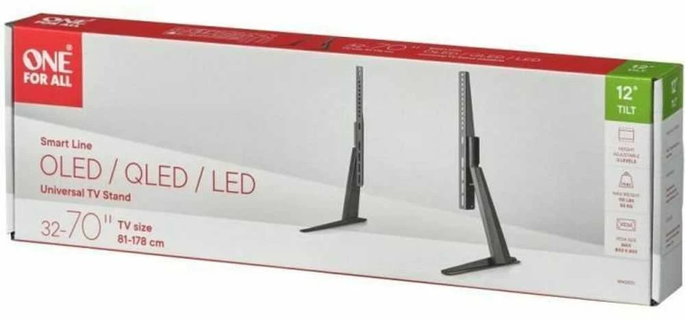 Laikiklis ONE For ALL | Išmanusis stalinis televizoriaus stovas WM 2470 | Reguliuojamo aukščio | 81–139 cm | Maksimali apkrova 40 kg