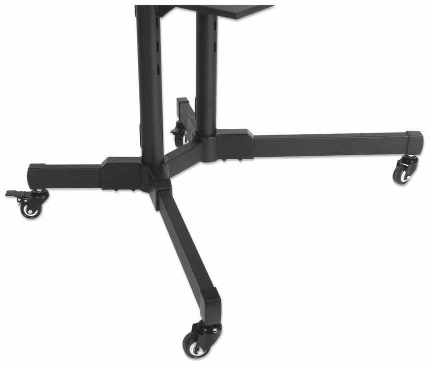 Manhattan 461238 monitoriaus laikiklis arba stovas 177,8 cm (70") Juoda