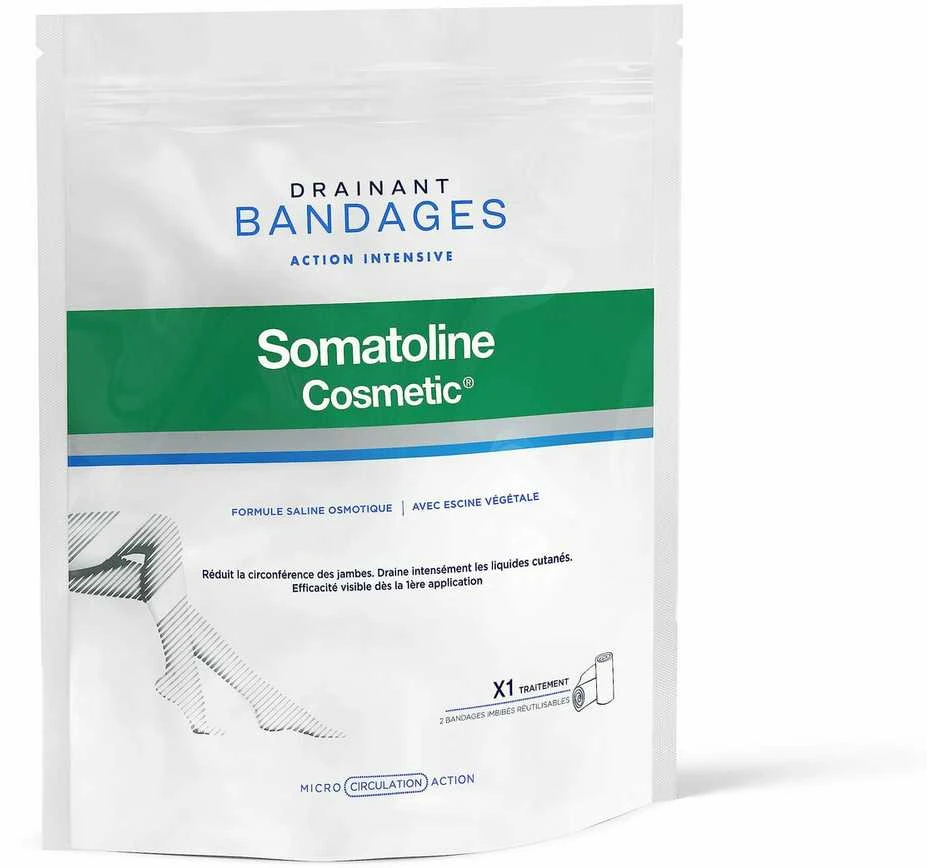 "Somatoline" skysčių perteklių mažinantys tvarsčiai 2 vienetai