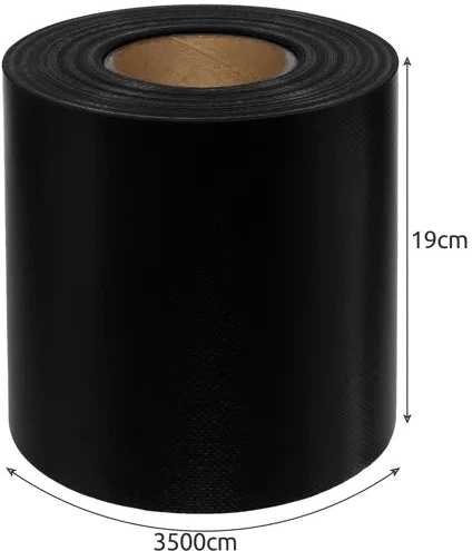 Gardlov Tvoros juosta 19cmx35m 630g/m2 juoda 23705
